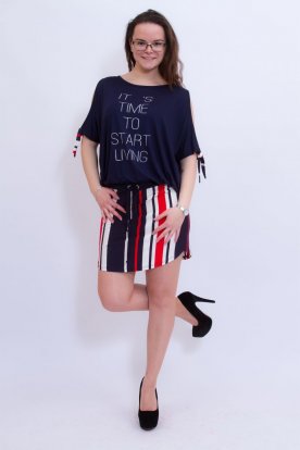 RUCY FASHION divatos női feliratos tunika