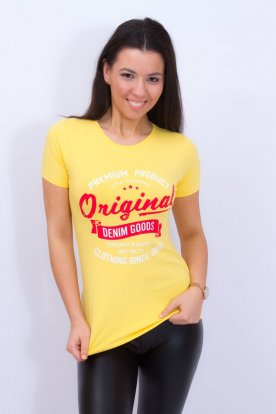 VIKTORIA MODA stilusos nyomott mintás póló Original mintával