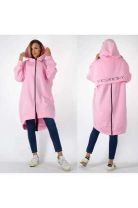 YESSTORY belül bolyhos pamut kardigán