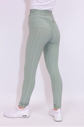 Szexi alakformáló magas derekú fitness leggings