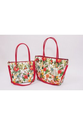 Virág mintás válltáska