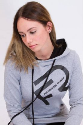 RUCY FASHION STÍLUSOS ZSEBES KAPUCNIS HOSSZÍTOTT NŐI HOSSZÚ UJJÚ FELSŐ