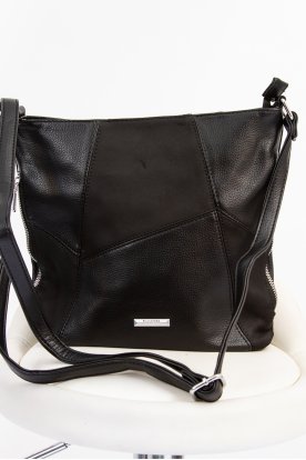 SILVIA ROSA Divatos női egyedi mintával oldaltáska 2 oldalon cipzáros cipzáras zsebbel