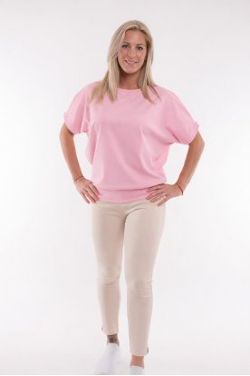 RUCY FASHION Extra nagy méret rövid ujjú  AURA PASSZÉS BASIC felső