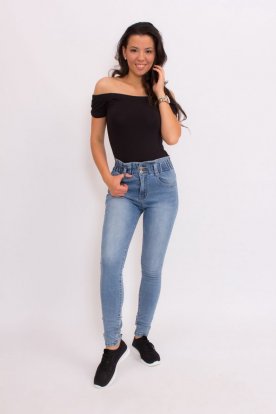 Világos női farmer