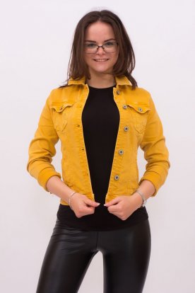 Női divatos színes farmer dzseki